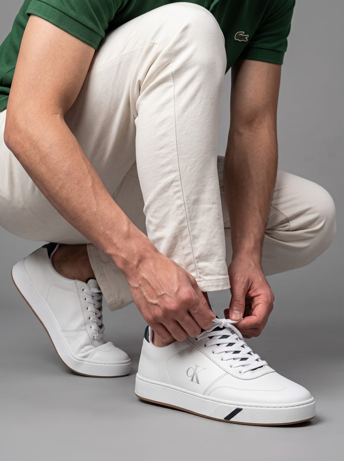 Tênis Calvin Klein Palito Branco
