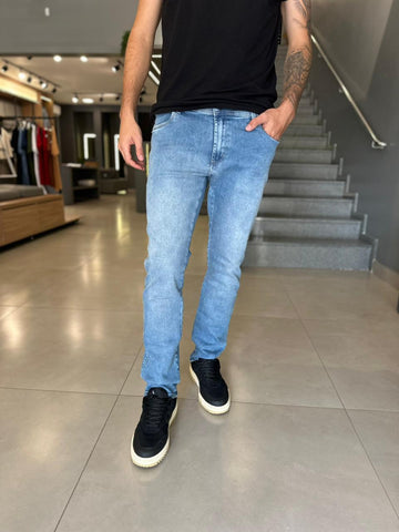 Calça Jeans Slim Select Azul Claro 21584 DLZ