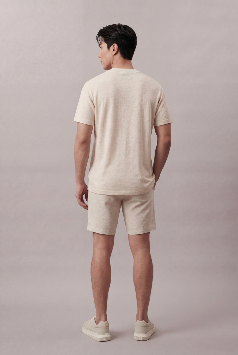 Camiseta Tricot CK Jacquard Calvin Klein