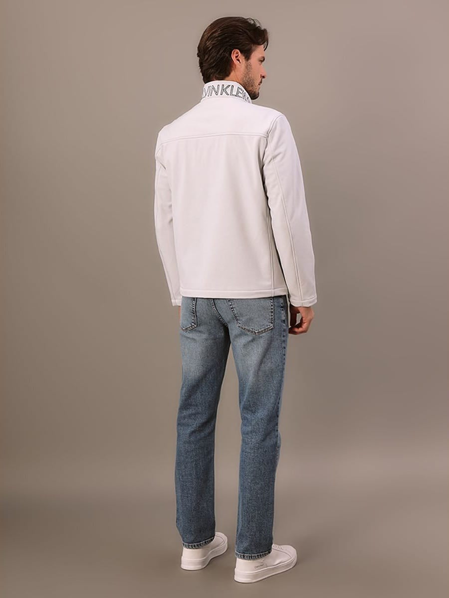 Jaqueta Calvin Klein Ziper Gola Alta Impermeável