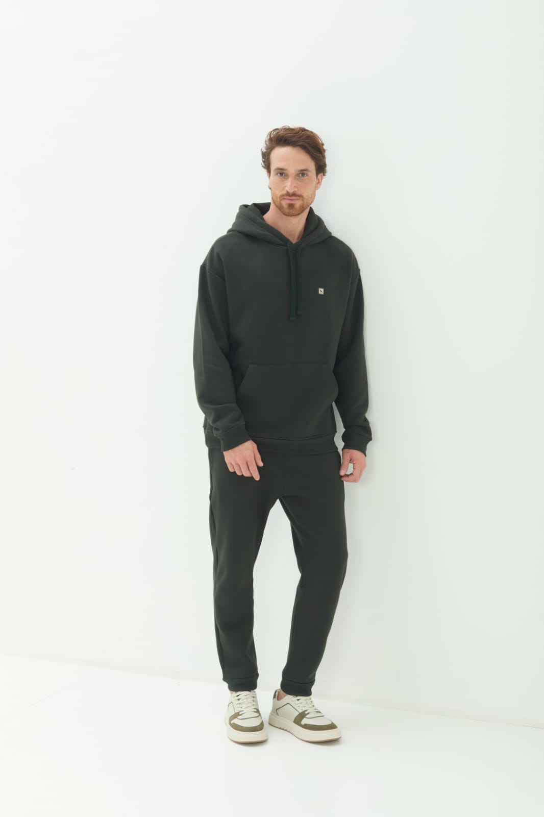 Calça Moletom Lobo Lateral Acostamento