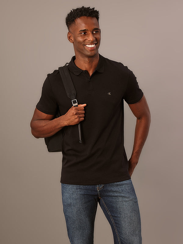 Polo Interlock Pima Calvin Klein