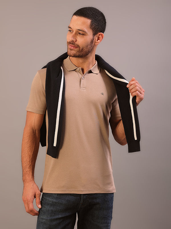 Polo Interlock Pima Calvin Klein