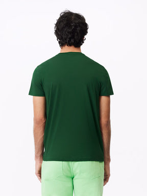 Camiseta Lacoste Básica Algodão Pima