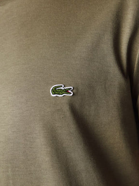 Camiseta Lacoste Básica Algodão Pima