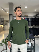 Camiseta Hellik ML Gola Henley Fio Egpicio - Hellik Store