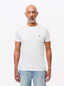 Camiseta Lacoste Básica Algodão Pima