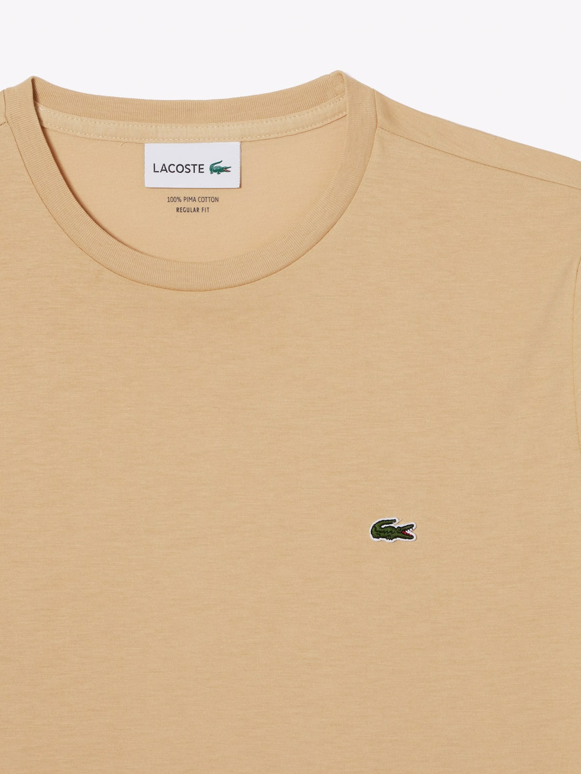 Camiseta Lacoste Básica Algodão Pima