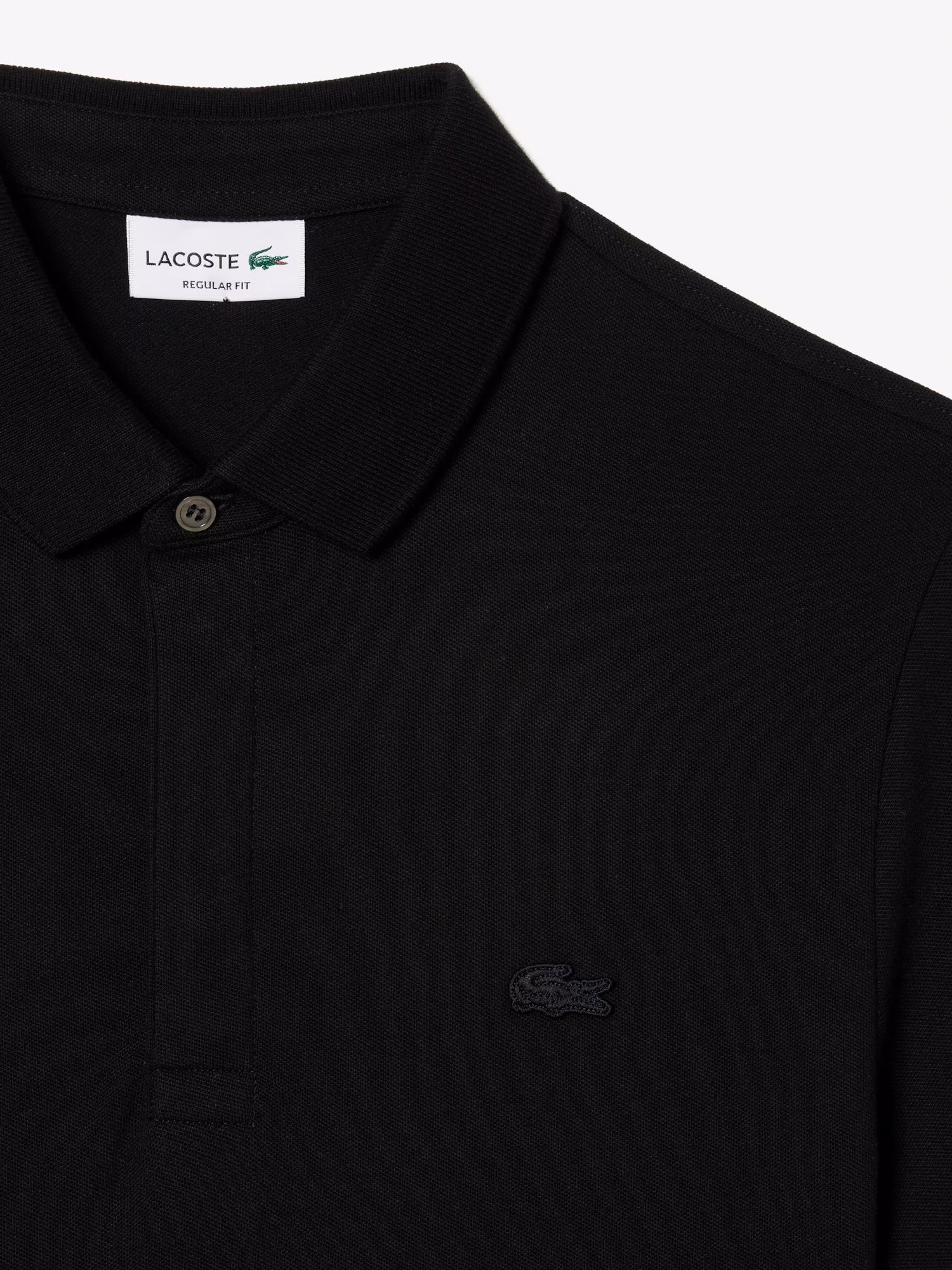 Polo Lacoste Regular Fit Paris em Piqué Pima