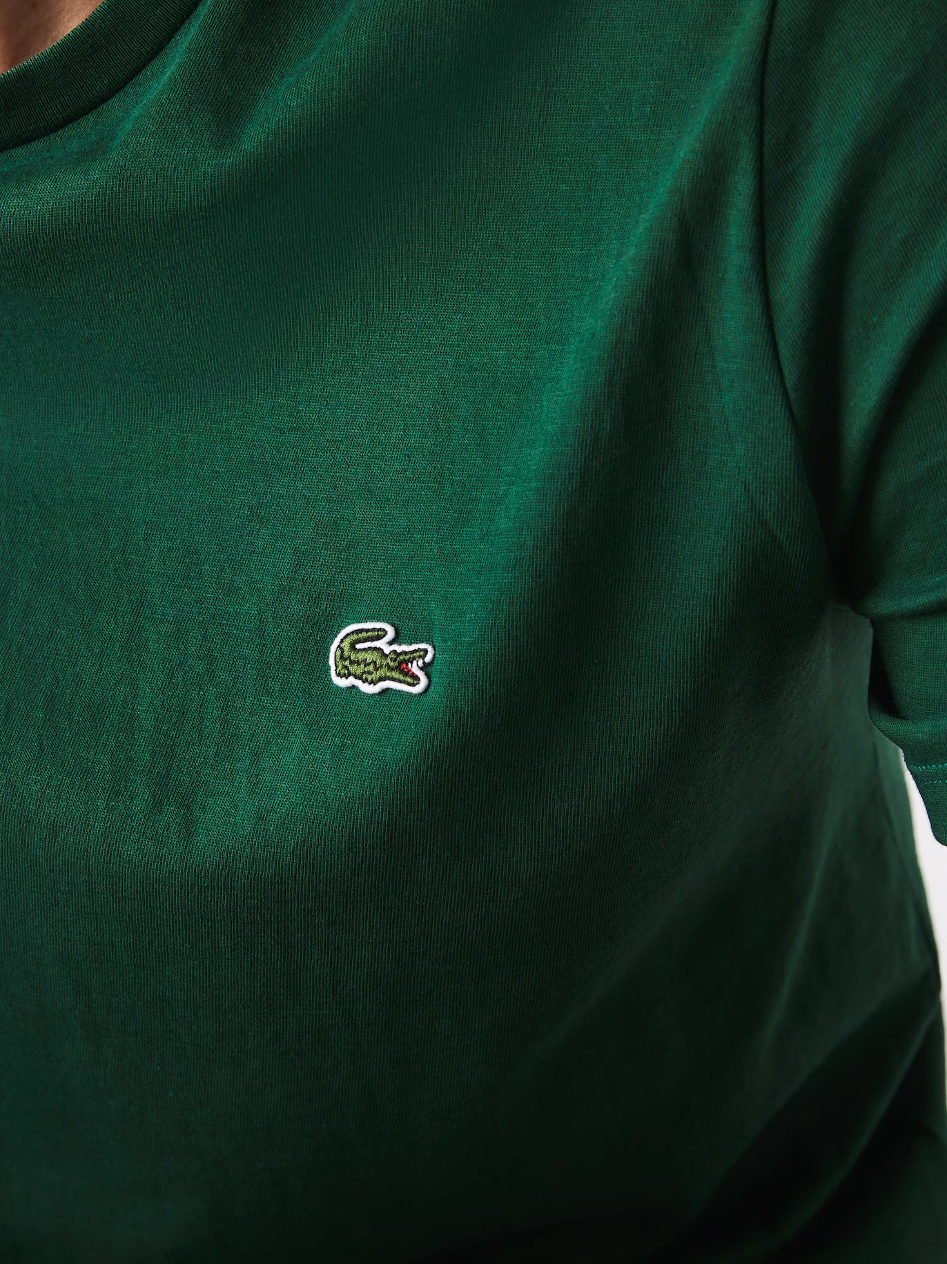 Camiseta Lacoste Básica Algodão Pima